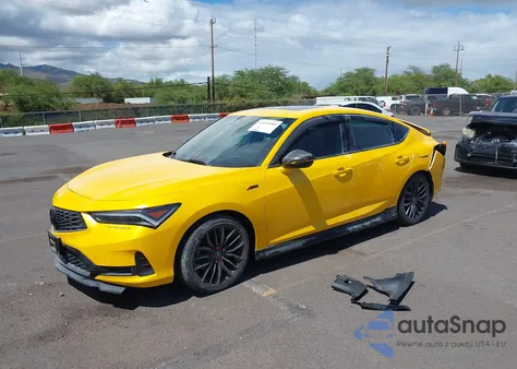 2024 Acura Integra A-Spec Technology из США, поврежденный, VIN 19UDE4H60RA022334